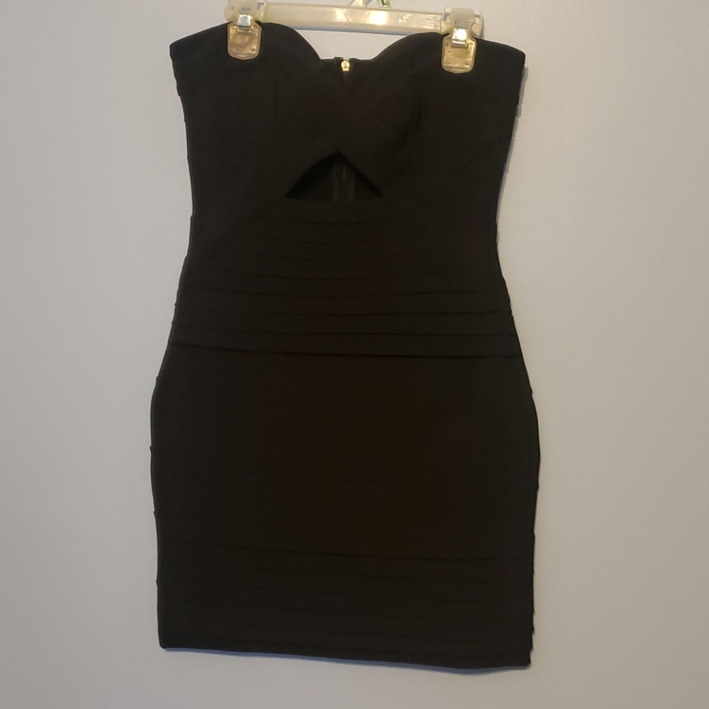 Tobi Black Mini Dress